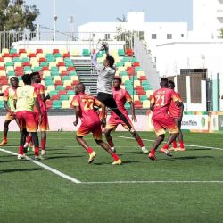 المريخ يؤدي مرانه الرئيسي لمواجهة لكصر