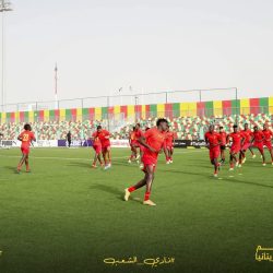 المريخ يؤدي مرانه الرئيسي للقاء اسنيم