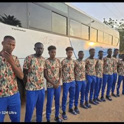 برئاسة أبو شوك بعثة هلال المناقل أول الواصلين للقضارف