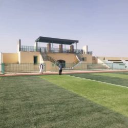 تنفيذي ابوحمد يقف على نثر الربر باستاد ابوحمد