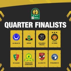 قائمة الفرق الثمانية المتأهلة إلى ربع نهائي دوري أبطال أفريقيا