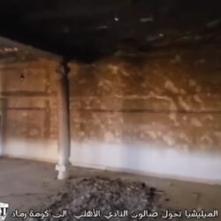 الميليشيا تحول صالون النادي الأهلي مدني الى كومة رماد