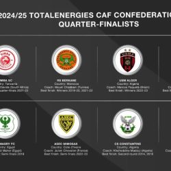 تم تحديد الفرق الثمانية النهائية لكأس الكونفدرالية الإفريقية 2024/25