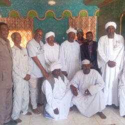 رئيس اتحاد عطبرة يستقبل وفد اتحاد ابوحمد المرافق لقافلة ابوحمد المتجهة إلى دارفور