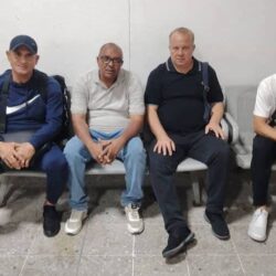 وصول الطاقم الفني للمريخ برفقة الثلاثي الأجنبي