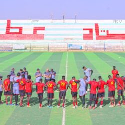 المريخ يجري مرانه الرئيسي تأهبا للقاء سيد الأتيام