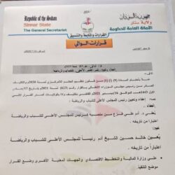 والي سنار يصدر قرارًا بإعفاء رئيس المجلس الأعلى للشباب والرياضة وتعيين رئيس جديد