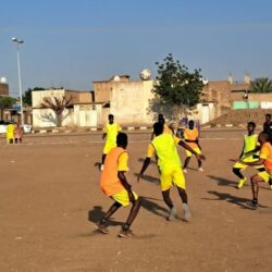 روح معنوية عالية في المران الختامي للفريق قبل مواجهة الأهلي ود الحداد في الدوري التأهيلي