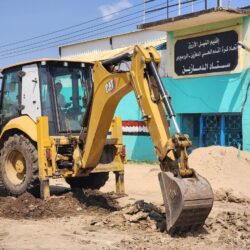 تواصل العمل في تأهيل استاد الدمازين