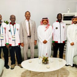 رئيس الاتحاد الدولي لكرة القدم المصغرة يجتمع مع وزير الرياضة السوداني على هامش منافسات الرياض 2025