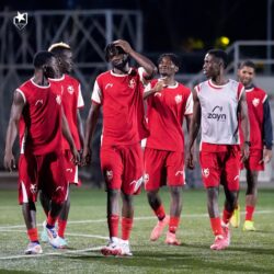 المريخ يختتم إعداده لمنازلة مارينز الرواندي